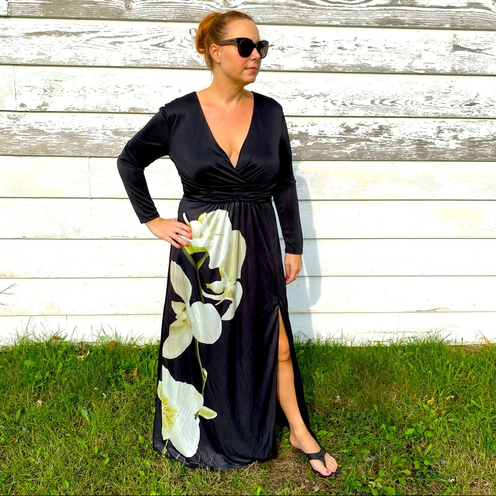 Altuzarra for Target Orchid Maxi Dress Sz Large